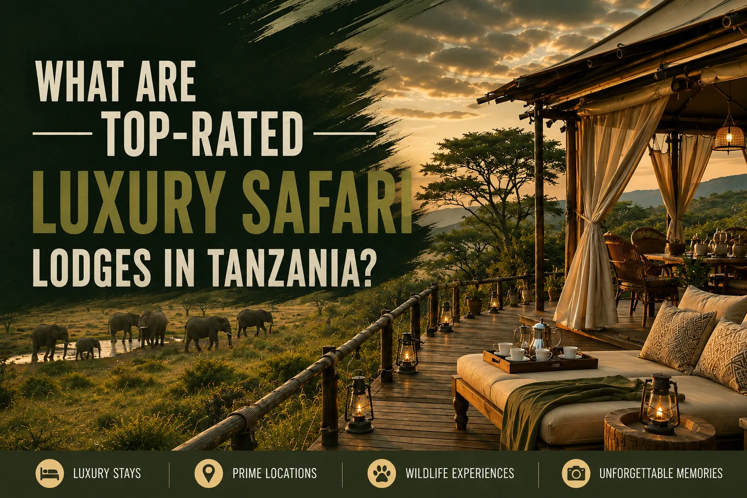 What Are Top-Rated Luxury Safari Lodges in Tanzania